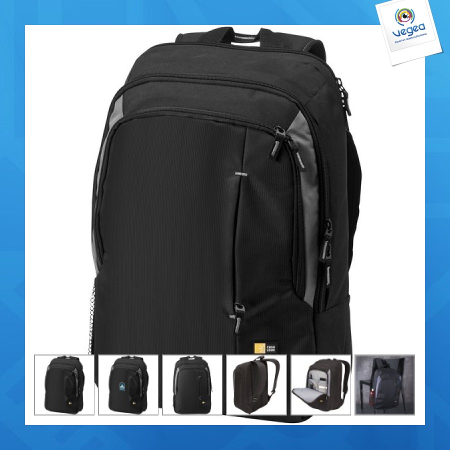 Case Logic Backpack Laptop Case for 17 Laptop Black VNB-217